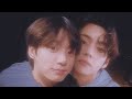 When Taekook get stuck on each other [rus/esp sub]