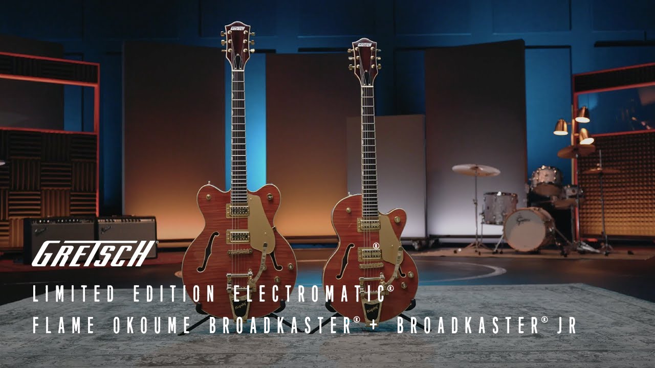 Center Block :: Electromatic® LTD Flame Okoume Broadkaster® Double