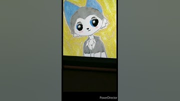 Time lapse of me drawing Slush #beanieboo #beanieboos #digitalart #ipad #procreate #timelapse