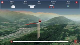 183 Kms Cross Parapente Vercors Chartreuse Bauges Belledonne