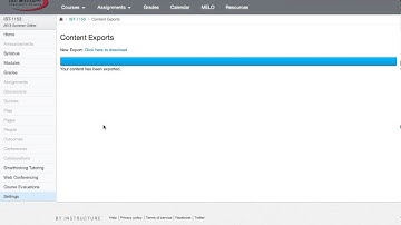 Backup Canvas Course