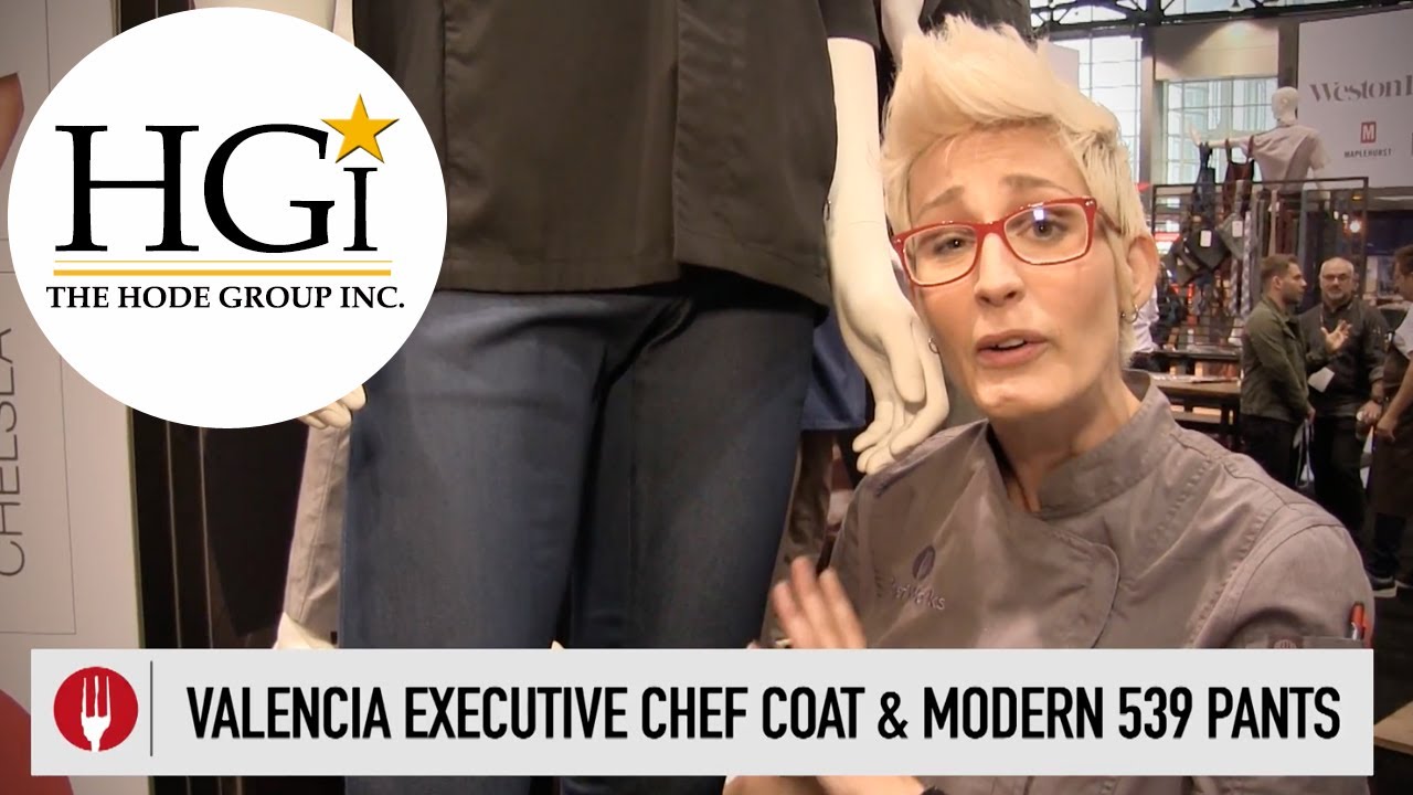 Valencia Executive Chef Coat & Modern 539 Chef Pants | Chef Works