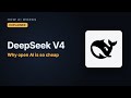 DeepSeek V4: Why an Open AI Model Is So Cheap to Run