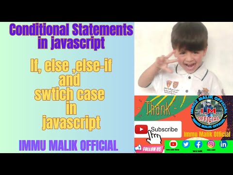 Conditional statements If ,else, else-if ||Switch case in javascript #javascript #tutorial