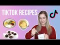 Testing viral TIKTOK recipes!!