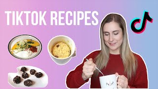 Testing viral TIKTOK recipes!!