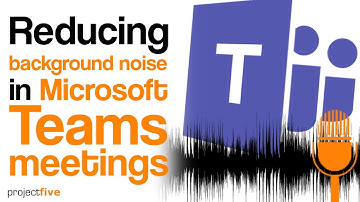 Reducing background noise in Teams meetings
