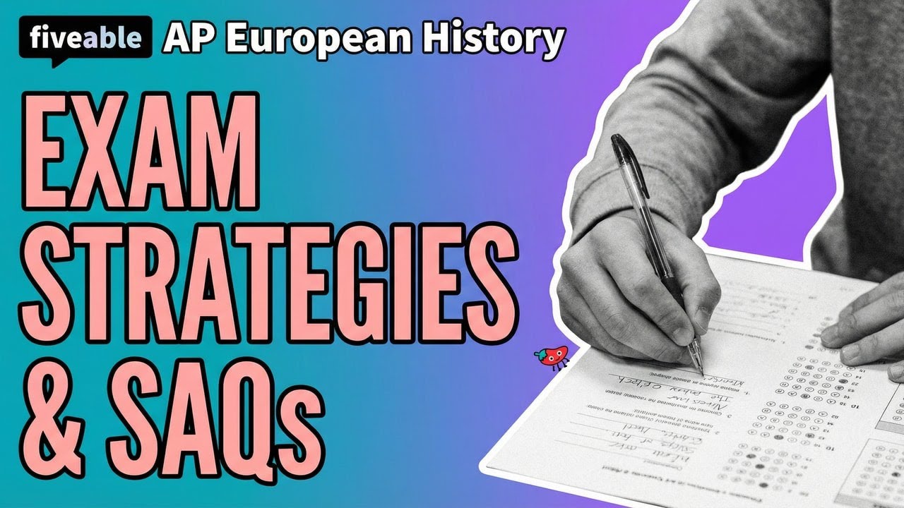 AP European History CRAM – Exam Strategies & SAQs | Fiveable Cram Archive
