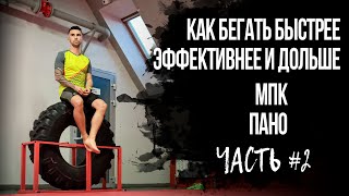 КАК БЕГАТЬ БЫСТРЕЕ, ДОЛЬШЕ, эффективнее. МПК, ПАНО, Как тренировки влияют на организм Часть 2.