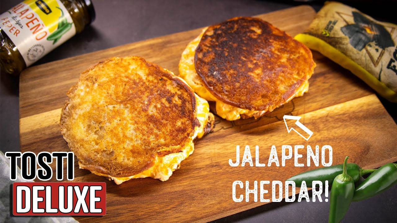 Jalapeno Cheddar Tosti Deluxe - De beste tosti die je ooit zult maken!