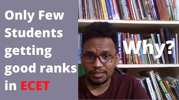 Only Few Students getting good ranks in ecet why? AP ECET 2022 | TS ECET 2022
