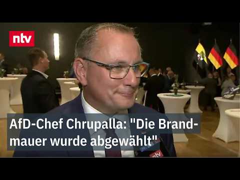 Chrupalla criticizes CDU and Ukraine aid after his party's victory in Saxony-Anhalt | ntv