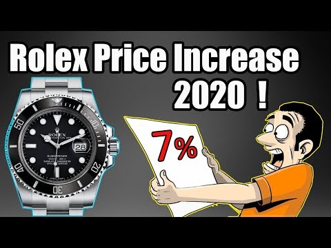 rolex price increase 2019