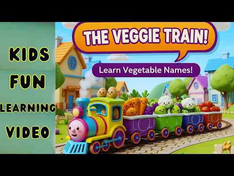 Here comes the Vegetable Train! Chu Chu Train also teaches Math!