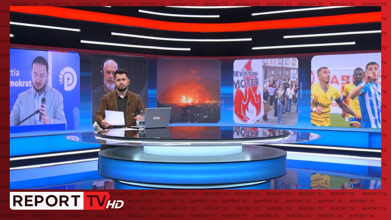 Edicioni i lajmeve ora 20:00 në Report TV, 8 Mars 2026