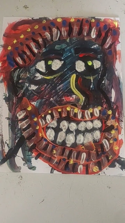 'Voodoo Doctor' painting by Jermaine Williams protected by copyright #trending #art