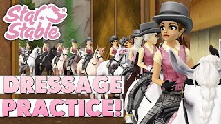 Star Stable Dressage Routine Practice! - ft. Flower Girls Club ✨