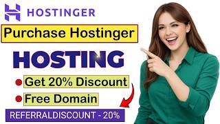 How to Purchase Hosting from Hostinger 2026 | Buy Hosting & Domain for WordPress