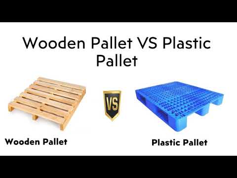 倉庫保管ソリューション|パレット|木製パレットVSプラスチックパレット
