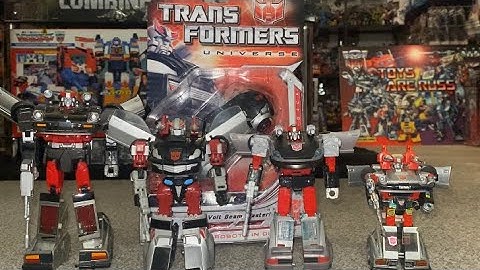 Transformers universe Silverstreak review. G1 generations Bluestreak collection comparison chug