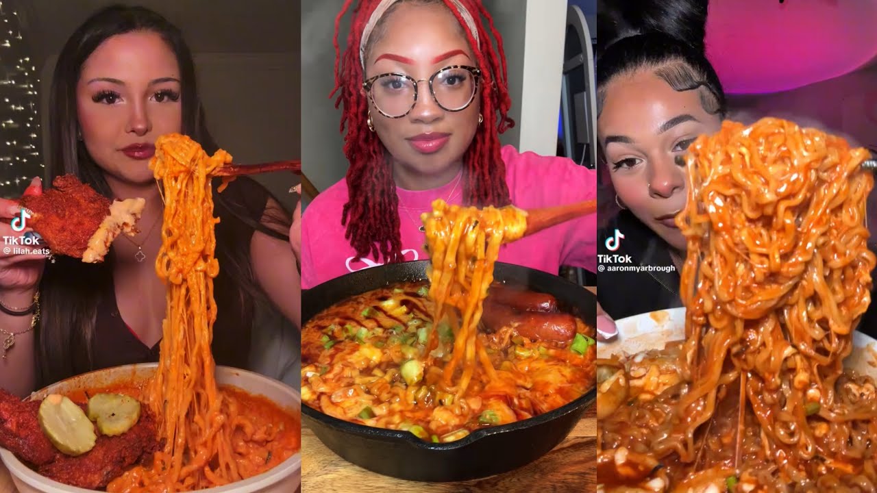 TIKTOK BEST BULDAK MUKBANGS COMPILATION | Part 1