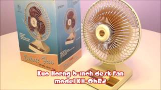 Kuo Horng vintage electric fan miniature desktop model