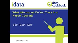 What Information Do You Track in a Report Catalog