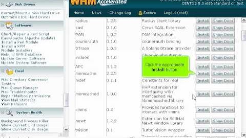 How to manage modules for PHP, Ruby, and Perl in WHM - WHM Management Tutorials
