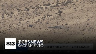 Families of California Osprey crash victims files lawsuit