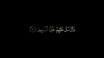 كرومات سورة الفيل (القارئ سعود الشريم )