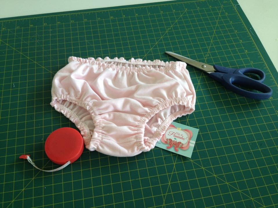 Como Fazer Calcinha Para Criança de Malha em Máquina doméstica - YouTube