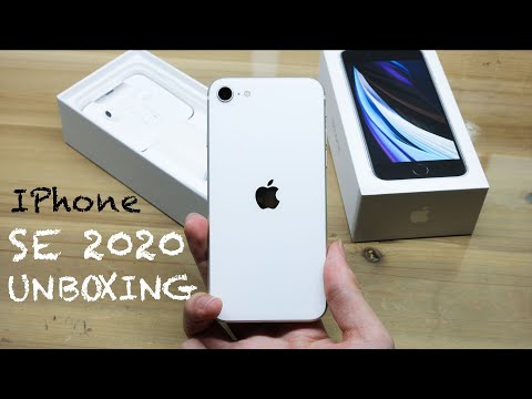 아이폰SE2 언박싱&아이폰6s와 카메라 성능 비교/IPhone SE 2020 64gb white unboxing/IPhone 6s