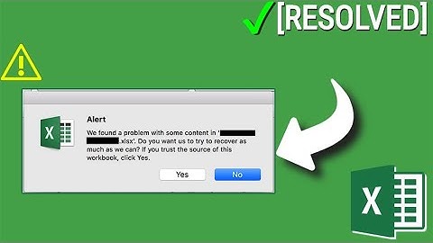Best Fixes to Solve "We Found a Problem with Some Content..." Error in Excel! | Excel Tech & Tricks