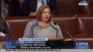 Linda Sánchez Floor Statement on Republican Tax Scam