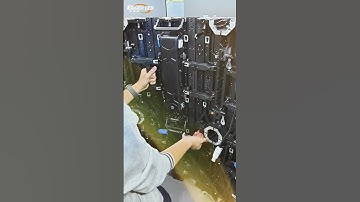 Installation takes no more than 30 seconds! #leddisplay #ledscreen #ledwall #eagerled #ledmodules