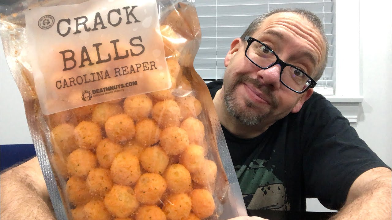 Crack Balls Cheese Balls Carolina Reaper YouTube