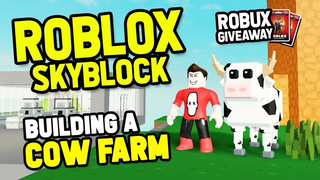 Building A Cow Farm In Roblox Islands Robux Giveaway Youtube - how to you trade your limiteds for robux roblox zoo tycoon