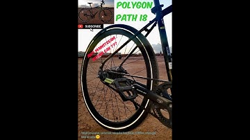Polygon Path i8 (sepeda urban yg nyaman)