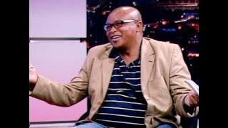 Thomas Mlambo, host of sport @ 10 interviews radio commentator Joe Hudla