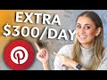 Pinterest Affiliate Marketing 2023 // How I make an EXTRA $300/Day on Pinterest (For Beginners)