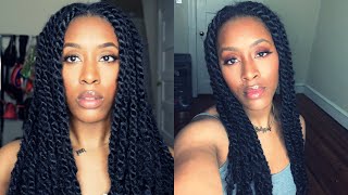 KNOTLESS KINKY PASSION TWISTS FOR THICK NATURAL HAIR | SHANICE ANTOINETTE