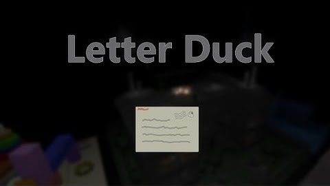 How to get "Letter Duck" FTD