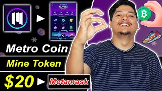 Mine $20 Metro Coin 🚀 - Metro Coin Use & Withdrawal 🔥 | Free Crypto Mining App in 2023 🤑 screenshot 5