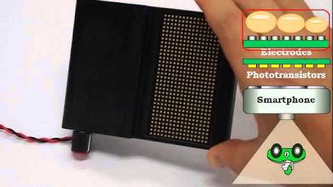 HamsaTouch: Tactile Vision Substitution with Smartphone and Electro-Tactile Display