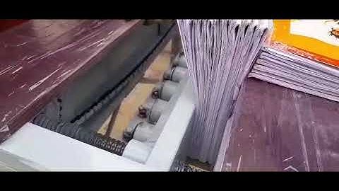 NOTEBOOK MAKING MACHINE (adgesqaring Machine)