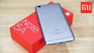Xiaomi Redmi Note 5A - Unboxing & Benchmarks!