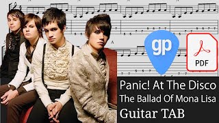 Panic! at the Disco - The Ballad Of Mona Lisa (Live Acoustic from X103.9 Studio) Guitar Tabs [TABS]