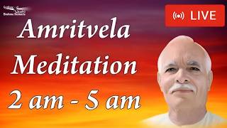 LIVE   शक्तिशाली अमृतवेला योग - मधुबन से सीधा प्रसारण | Amritvela Powerful Meditation Songs | MGWS