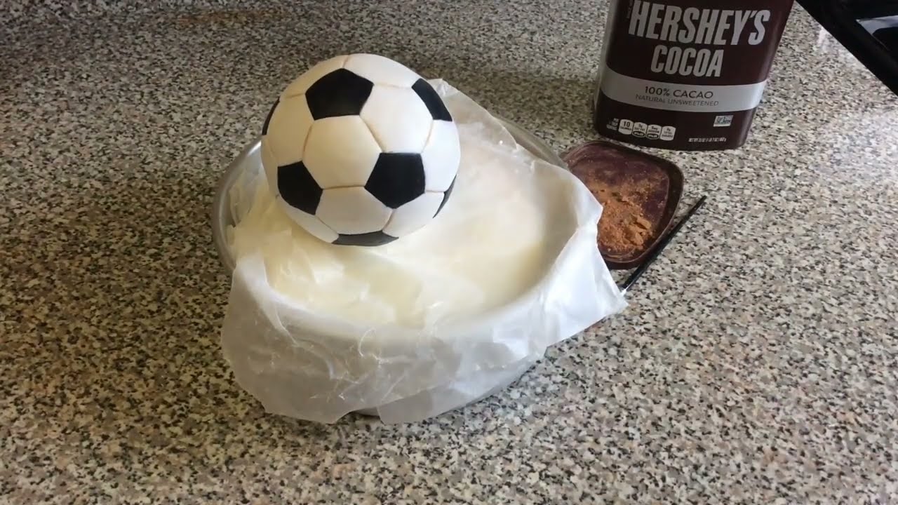 Soccer Ball Cake - Football Cake 