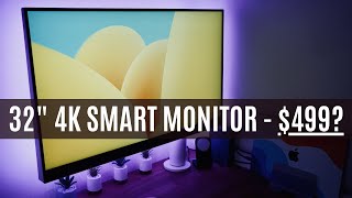 LG 32" 4K Smart UHD Monitor unboxing / setup / testing